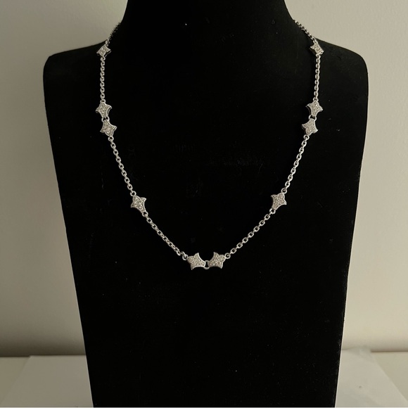 NEW Judith Ripka Silver Necklace - Picture 1 of 5